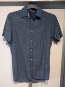 Niebieska koszula Livergy z krótkim rękawem