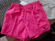 Spodenki kąpielowe ARENA BYWAYX rozmiar L czarne i amarantowe 2 szt