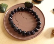 Bransoletka męska Purpuryt Rękodzieło