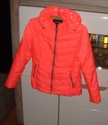 Fajna neonowa jesienna kurtka _odpinany kaptur_ CONTENTS_ M/L