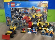 LEGO City, klocki Ciężkie wiertło górnicze, 60186