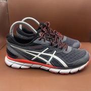 Buty do biegania ASICS Gel-Windhawk 3 – czarno-szare z koralowymi akcentami