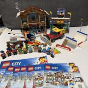 LEGO City 60203 - Kurort narciarski, komplet z instrukcją