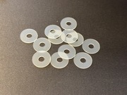 Unitra - 2 szt podkładki z tworzywa pod pokrętła gałki