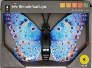 Lampa solarna, ogrodowa motyl 