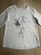 Bluzka z baletnicami 116/122 F&F