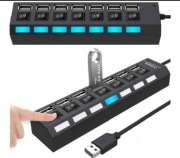 Rozdzielacz USB 7 portów