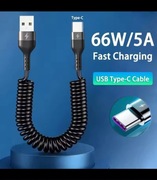 Kabel USB A USB C 6A 66W 