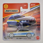 MATCHBOX 2023 BMW i4 POLICE SEDAN