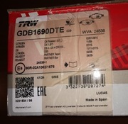 Klocki Hamulcowe TRW GDB1690 DTE