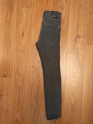 Grafitowe jeans'y Stradivarius, rozm. 36