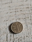 moneta 5 peset 1999 rok Hiszpania