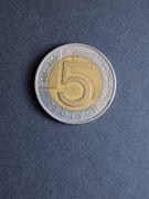 5 zł obiegowe 1994r 