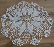 Stara serwetka szydełkowa rękodzieło