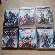 Zestaw Assassin's Creed kolekcja 6 części ps3