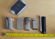 Zetaw starych zapalniczek