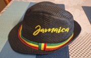 Kapelusz słomkowy Jamaica-unisex, reggae, rasta, rastafari, Jah. Nowy