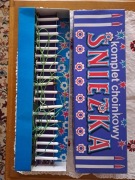 Komplet choinkowy śnieżka