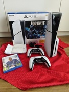 Konsola ps5 slim 1TB z napędem+ 2 pady z analogami TMR+ gra+ gwarancja 
