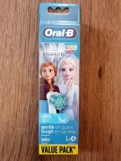 Nowe końcówki do szczoteczek Oral-B Frozen Kraina Lodu x 4 Braun oryginalne