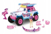 DICKIE JEEP Pojazd z figurką flaming + akcesoria