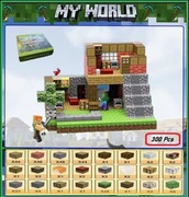 Klocki magnetyczne Module World typu Minecraft 294szt i 6 figurek!!!
