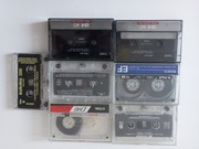 Kasety magnetofonowe używane 7 sztuk (zestaw 2)