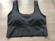 Grafitowy top sportowy 