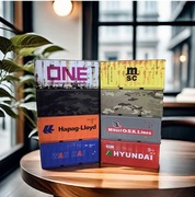 Mini żelazny kontener dekoracyjny do przechowywania małych przedmiotów