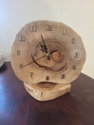 Zegar drewniany 