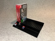 Stojak podstawka na 16 gier i cartridge Nintendo Switch czarny