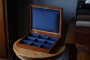 Drewniane etui kolekcjonerskie Biedermeier 