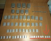 Tulejka zaciskowa 6mm aluminiowa 