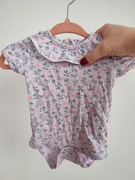 Body kwiatki r. 62  0-3 m- cy  jak nowe 