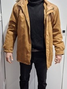 Kurtka Houston meska xl brąz z podpinka i kapturem