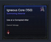 Diablo 4 - Rdzeń Wulkaniczny 150x 