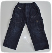 Spodnie sztruksowe bojówki Happy House 98/104