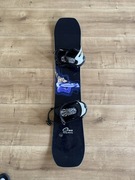 GNU Young Money 130 + Bent Metal BMX xs konplet snowboard junior dziecko