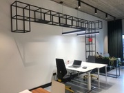 Regał Loftowy Spawany Czarny. Ekspozycyjny Industrial