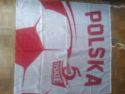 Flaga kibiców - Polska 