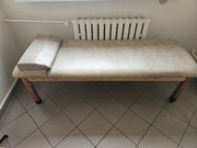 Drewniana leżanka lekarska do EKG