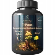 TriPanax POTENCJA EREKCJA LIBIDO Żeń-szeń Koreański i Buzdyganek Naziemny