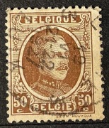 Belgia (Belgique, Belgie), króla Belgów Alberta I , 50 centymów