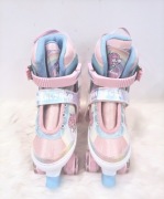 Wrotki dziecięce HUALONGGER – Motyw Syrenka (Rozmiar M)