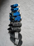 Buty dziecięce o różnym rozmiarze (zestaw)