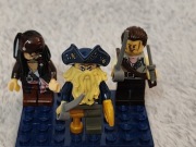 Zestaw figurek Piraci z Karaibów Davy Jones Jack Sparrow Will Smith