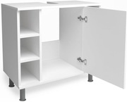 Szafka łazienkowa szafka pod umywalkę Fynn biała 60x54
