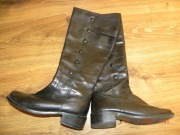 Damskie buty z wysoką cholewką