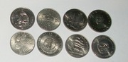 Zestaw monet okolicznościowych PRL - 8 sztuk