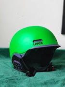 Kask Narciarski Uvex 55-59cm 550g z wentylacją lekkie rysy